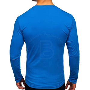 เสื้อยืดแขนยาวคอวีผู้ชายลำลอง ผ้าฝ้ายเนื้อนุ่ม ระบายอากาศดี เหมาะสำหรับใส่ในชีวิตประจำวัน - Product Image 2