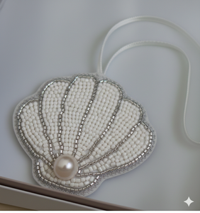 Abalorios Elegantes para Bolsos con Bordado de Cerezas y Cuentas, Estilo de Dibujos Animados, Técnica de Tejido, Cuentas de Semillas de Moda para Mochilas, Accesorio de Moda - Product Image 2