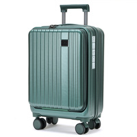 Valise à roulettes rigide extensible avec cadre antichoc et matériaux de qualité supérieure. Ensemble de valises