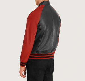 Men's Varsity <b>Jacket</b> Professional Winter Wear High Quality <b>Light</b> <b>Weight</b> Casual Stand Zipper Hot Selling <b>Jacket</b> - Product Image 5