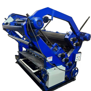 BOXMAC Machine d'ondulation de papier à deux profils haute vitesse et robuste Nouvelles usines de fabrication d'emballages en carton à rouleaux à flûte - Product Image 1