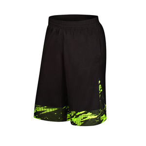 Shorts de basket-ball réversibles en maille, vêtements d'équipe et de sport, uniforme, sublimation, nouveau design, shorts de basket-ball à vendre - Product Image 3
