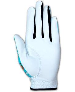 Gants de golf en cuir Cabretta antidérapants personnalisés unisexes Poignées de style unique Vente en gros Accessoire de sport Style unique sublimé - Product Image 2