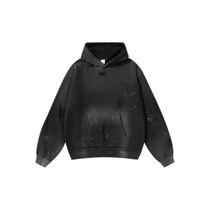 เสื้อสเวตเตอร์แบบสวมหัวโอเวอร์ไซส์ของผู้ชายเสื้อสเวตเตอร์ผ้าฟลีซทรงหลวมใส่ได้ทั้งฤดูหนาวใส่ได้ทั้งผู้ชายและผู้หญิง - Product Image 1