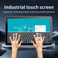 Moniteur industriel de 50 pouces tout en un système de position ordinateur intégré moniteur Ded moniteur d'écran sans espace d'air