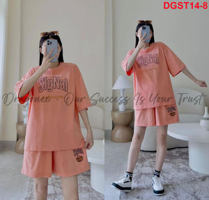 Conjunto de ropa de mujer de algodón suave producido de manera competitiva para el verano de 2024 Impreso con alta calidad y preferencial 100p - Product Image 5