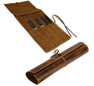 กระเป๋าม้วนหนังสำหรับเชฟเป็นมิตรกับสิ่งแวดล้อมและทนทานออกแบบได้ตามที่ต้องการ - Product Image 1