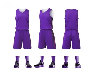 Double-Sided <b>Basketball</b> Jersey Suit Men's American Style Printed Competition Training Team Uniform Numbered Group <b>Buy</b> - Product Image 5