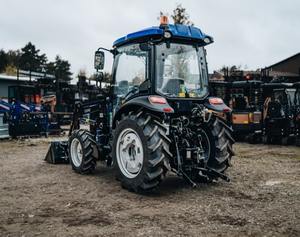 Tracteur à roues Lovol 60 CV d'occasion 2024 en gros avec chargeur frontal pour moteur, pompe et boîte de vitesses - Product Image 3