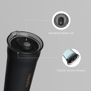 Gobelet isotherme <span class=keywords><strong>pour</strong></span> enfants HOUROFFER, bleu, dessin animé, sublimation, couvercle coulissant, acier inoxydable, bouteille à vide, vente en gros OEM - Product Image 4