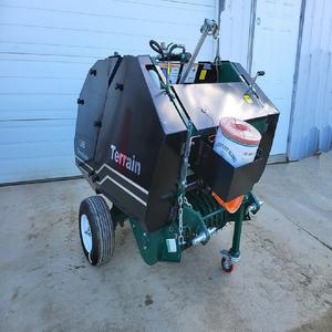 Presse à foin de paille ronde à prix compétitif Mini presse à foin ronde avec approbation CE à des prix modérés Expédition dans le monde entier - Product Image 4