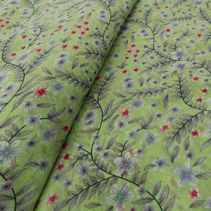 Poliéster Fox Georgette Tela de impresión digital Colores vibrantes Suave Durable Perfecto para la decoración del hogar de moda Artesanía - Product Image 4