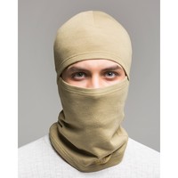 Bonnet d'hiver thermique respirant turc unisexe pour adulte, idéal pour les sports de plein air et le ski, avec masque anti-neige et anti-vent NOIR