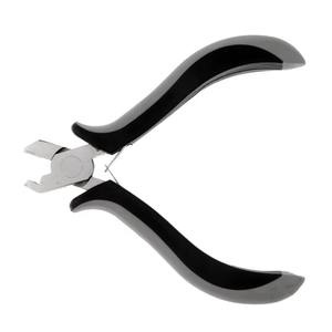 Outil professionnel pour les extensions de cheveux à micro-anneaux, pinces en acier inoxydable, sertissage, coiffure, utilisation HERMANN MEDITECH - Product Image 5