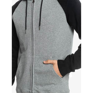 Sweat à capuche intégral, streetwear, homme, poids lourd, polaire 440 g/m², veste à capuche, logo personnalisé, sweat à capuche d'hiver, fabrication OEM ODM - Product Image 2