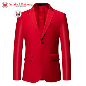 Blazer personnalisé en coton et polyester brodé Delta Sigma, veste de fraternité de haute qualité, blazer respirant pour hommes grecs, sororité - Product Image 4