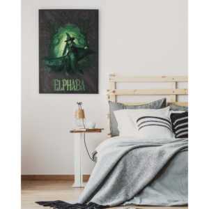 Póster moderno de Wicked 2 con diseño de Elphaba Glow para decoración de pared - Product Image 4