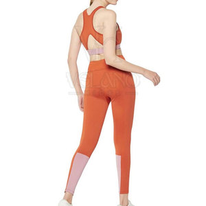 Conjunto de Yoga Sólido para Mujer 2026, Dos Piezas, Hecho a Medida, Leggings Sin Costuras Ajustados, Alta Elasticidad, Estiramiento en Cuatro Direcciones, Transpirable, Secado Rápido - Product Image 6