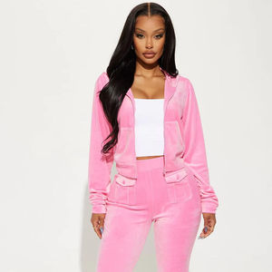 Trajes de Yoga Elásticos para Mujer OEM/ODM, Conjuntos Deportivos de 2 Piezas para Correr, Leggings de Yoga de Alta Calidad - Product Image 1