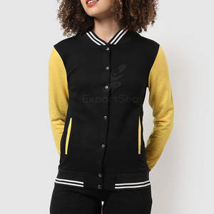 Chaqueta Letterman de gran tamaño para mujer, chaqueta Letterman de material duradero, chaqueta Letterman cómoda - Product Image 5