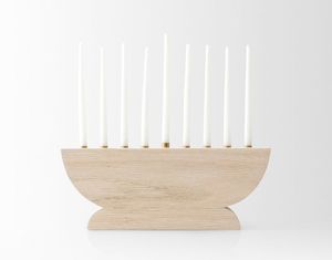 Menorá de Cerámica Contemporánea, Portavelas Artístico para Varias Velas, Soporte Escultural Moderno, Adorno de Mesa Único, Elegante para Festividades, Último Modelo - Product Image 2