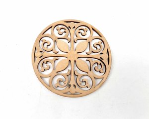 Mdf Custom Design Decorative Laser <b>Cutting</b> coaster - Product Image 5