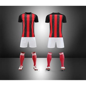 Uniformes de fútbol de alta calidad para hombre, conjunto de Jersey azul personalizado, precio bajo, juvenil - Product Image 1