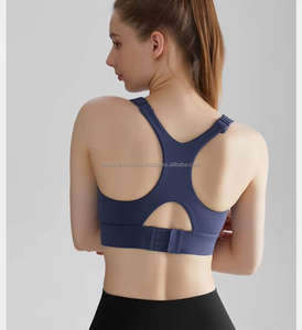 Sujetador Deportivo Reversible de Alta Elasticidad para Mujer, Top Deportivo Transpirable y Ligero, para Fitness al Aire Libre, Correr, Yoga, sin Espalda - Product Image 6