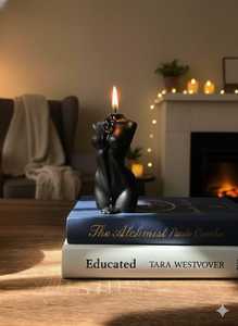 Bougie pour le corps féminin, design créatif de haute qualité, sculpture de torse féminin, bougie d'ambiance cosy, disponible au prix de fabrication - Product Image 4