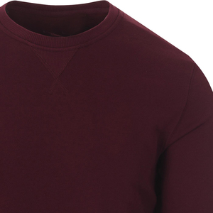 Venta al por mayor Streetwear Two Men's Fleece Crewneck Long Sleeves Pullover Sweatshirts Winter Outerwear Sudadera - Product Image 3