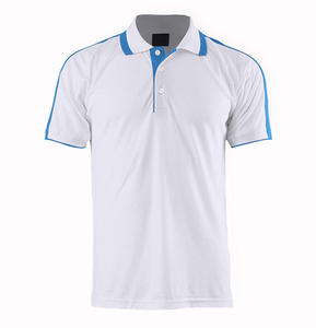 Polo T-shirt de haute qualité en coton piqué, logo imprimé personnalisé, manches courtes, collection de polos pour hommes - Product Image 3