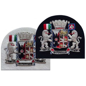 Badge brodé pour blazer, badges en tissu brodés sur mesure à coudre avec épingle de sûreté pour usages multiples - Product Image 6