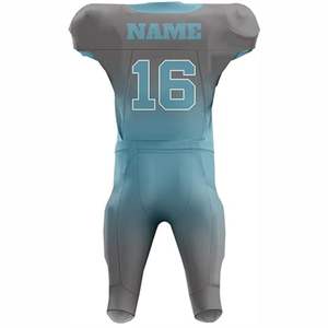 Maillot de football américain grande taille respirant, séchage rapide, protection UV, haute qualité, motif drapeau 3D personnalisé, style haut de gamme - Product Image 6