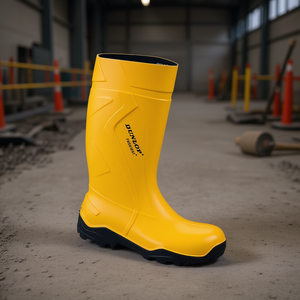 Botas de Seguridad DUNLOP Purofort+ Talla 42 Amarillas PUR S5 CI SRC EN20345 - Product Image 3