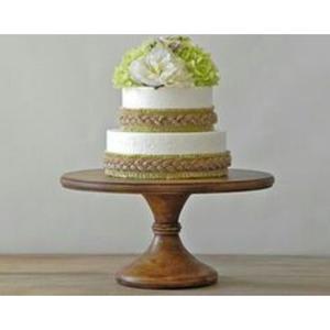 Exquisite Wooden Cake Stand with Premium Materials and Refined Finishing for Upscale Dessert <b>Presentations</b> at Events - Product Image 5