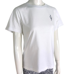 Camiseta informal de algodón 100% para mujer de calidad superior, 220 gramos de peso, transpirable, de secado rápido, antiarrugas, pantalla de diseño personalizado - Product Image 2