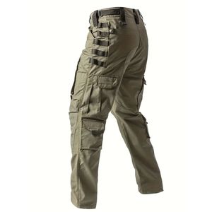 Men's Cotton Tactical Pants Multi Pockets For Tools Custom Made Tactical Pants Stretch For Hunting Wear And <b>Mountain</b> Wear - Product Image 2