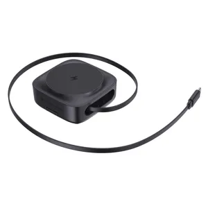 Goleta Caricabatterie Wireless Sostenibile da 15W, Power Bank Promozionale, Gadget - Product Image 5