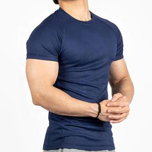 Vente chaude séchage rapide Gym Fit course hommes t-shirts grande taille avec Logo personnalisé 100% polyester t-shirts pour hommes et femmes - Product Image 6