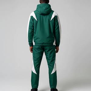Conjuntos Deportivos de Invierno 100% Algodón para Hombre, con Capucha, Antibacterianos, de Alta Calidad, con Logotipo Personalizado, para Gimnasio, Jogging y Atletismo - Product Image 4