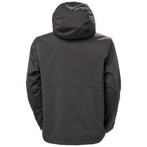 High Quality Custom Men's 3-Layer Waterproof Breathable Rain <b>Jacket</b> Zipper Closure Warm Winter Camping Coat Pocket Decoration - Product Image 3