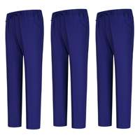 Pack de 3 pantalons sanitaires unisexes MISEMIYA, modèle MZ-3-6802, fabriqués au Sri Lanka
