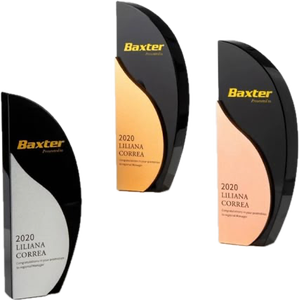 Custom Acrylic Award <b>Trophy</b> - Transparent Recognition & Appreciation <b>Plaque</b> with Wood Base for Corporate Events & Advertising - Product Image 5