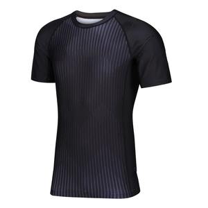 Rashguard de MMA Personalizado de Alta Calidad, Transpirable y Ecológico para Unisex, Manga Corta, Anti-UV UPF50, Spandex/Poliéster, Fabricante - Product Image 3