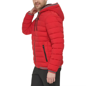 Chaqueta de Burbuja con Capucha Personalizada de Nuevo Estilo con Logotipo Personalizado al por Mayor de Alta Calidad y Diseño de Logotipo Frontal para Hombre de Invierno - Product Image 5