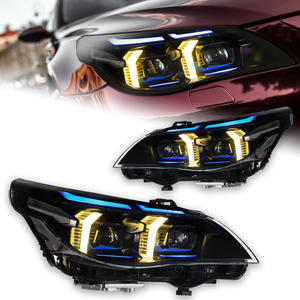 Luces de Coche AKD para <span class=keywords><strong>BMW</strong></span> E60 Faro LED con Lente de Proyector 2003-2009 523i 530i Ojo de Ángel Faro LED DRL Accesorios Automotrices - Product Image 1