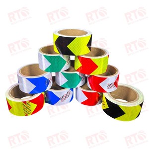 Materiale riflettente di qualità commerciale 5cm x 25m a nido d'ape nastro riflettente in PVC autoadesivo per camion - Product Image 5