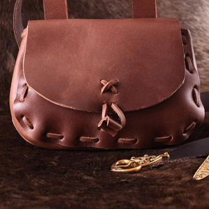 กระเป๋าหนังคุณภาพสูงแบบเข็มขัดยุคกลางพร้อมเชือกผูกสำหรับคอสเพลย์เรเนซองส์และเครื่องประดับเครื่องแต่งกายแนวประวัติศาสตร์ - Product Image 4