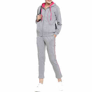 Nuevo Conjunto Deportivo de Otoño Invierno de 2 Piezas, Pantalones Deportivos y Chaqueta para Mujer, Ropa Deportiva de Algodón, Chándal para Mujer y Hombre - Product Image 1