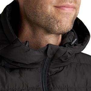 Chaqueta acolchada de camuflaje de invierno para hombre al aire libre de alta calidad impermeable a prueba de viento de lana Sherpa Logo frontal Zip Casual de gran tamaño - Product Image 4